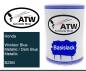 Preview: Honda, Windsor Blue Metallic / Dark Blue Metallic, B23M: 500ml Lackdose, von ATW Autoteile West.